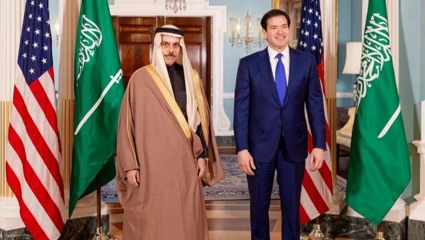 وزير الخارجية السعودي الأمير فيصل بن فرحان يلتقي نظيره الأميركي ماركو روبيو في واشنطن. 7 يناير 2026 - الخارجية السعودية