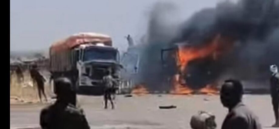 حرائق دارفور