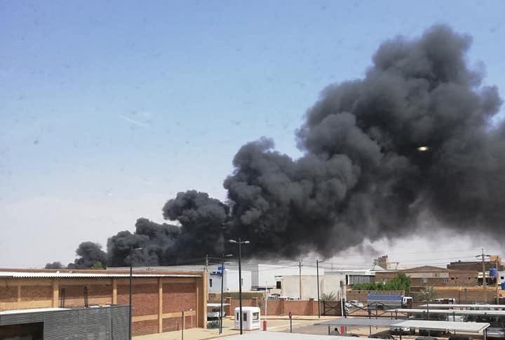 حريق-بمصنع-آراك-للمواد-الغذائية